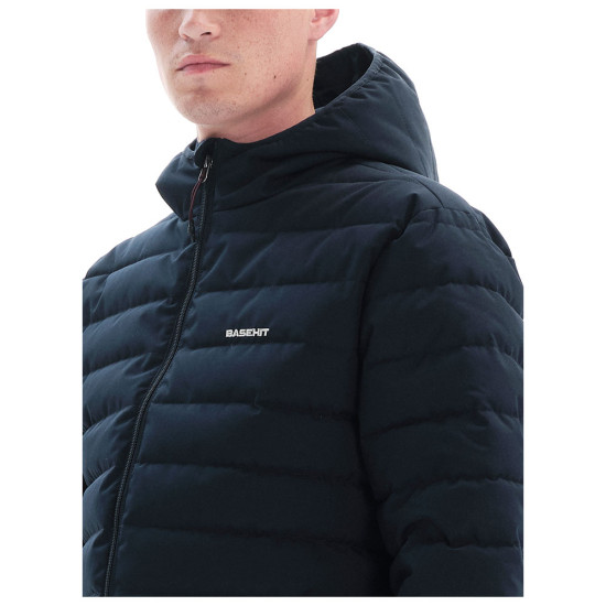 Basehit Ανδρικό μπουφάν Men's P.P. Down Jacket with Hood